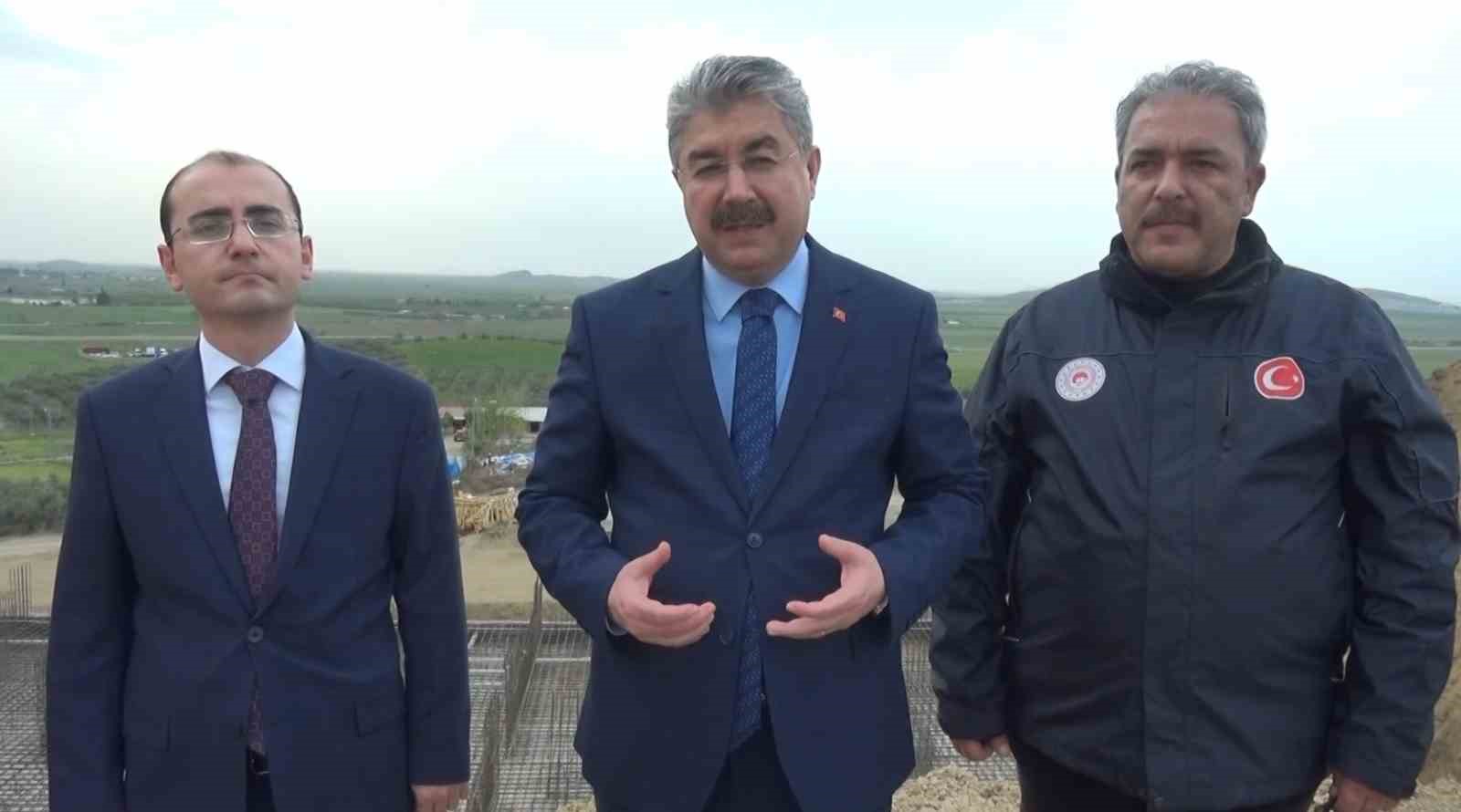 OSMANİYE VALİSİ DR. ERDİNÇ YILMAZ, DEVAM EDEN ÇALIŞMALAR HAKKINDA ÇEVRE,