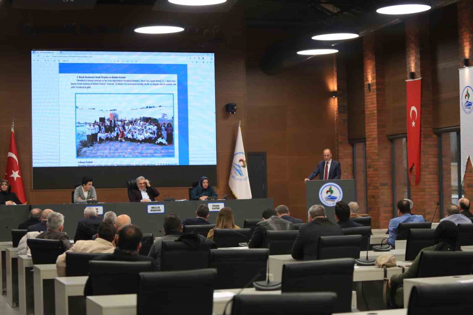 PAMUKKALE BELEDİYE MECLİSİ NİSAN AYI 2. BİRLEŞİMİ GERÇEKLEŞTİ. TOPLANTIDA 2022