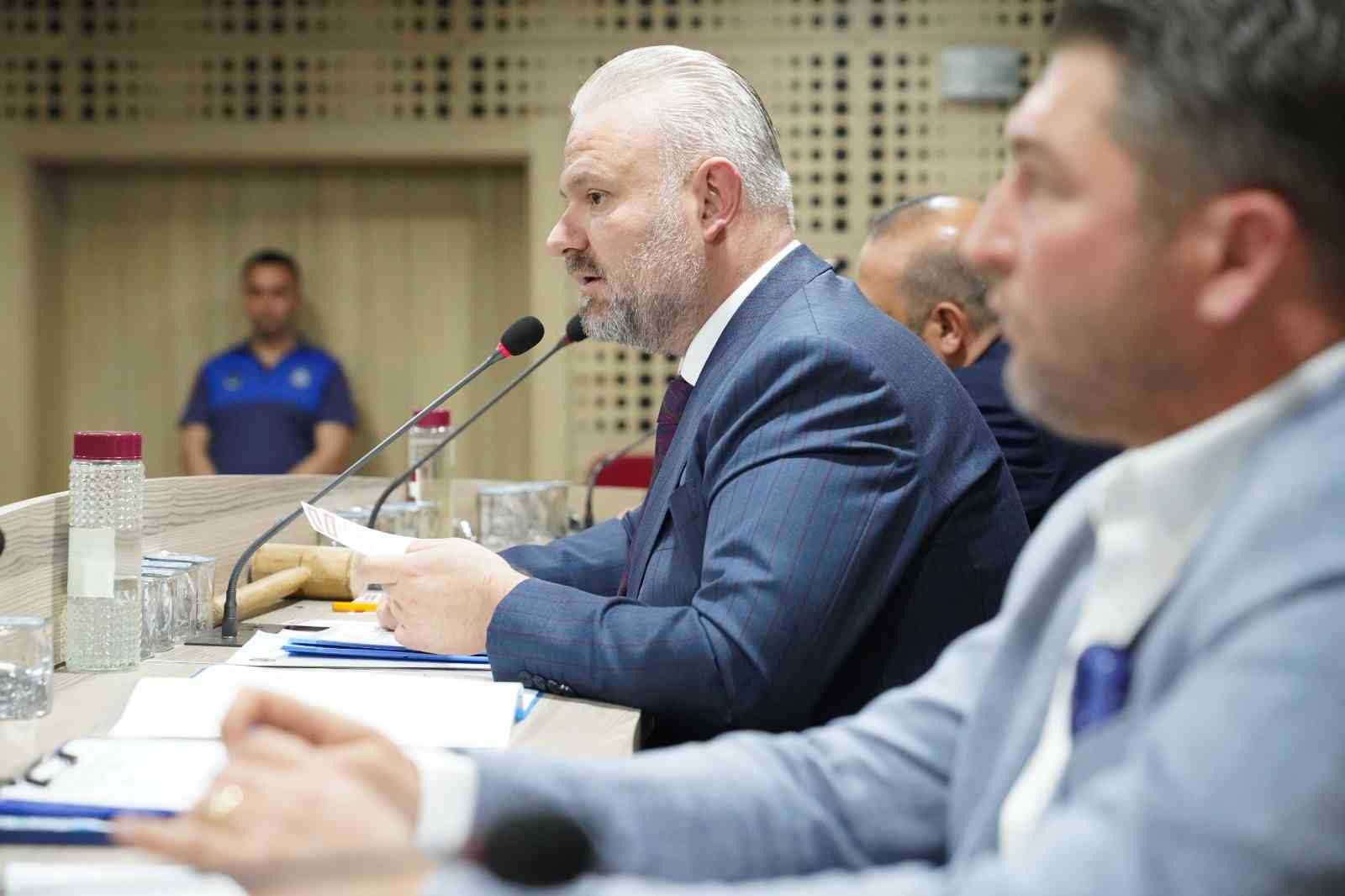 MENEMEN BELEDİYE BAŞKAN VEKİLİ AYDIN PEHLİVAN, NİSAN AYI MECLİS OTURUMUNDA
