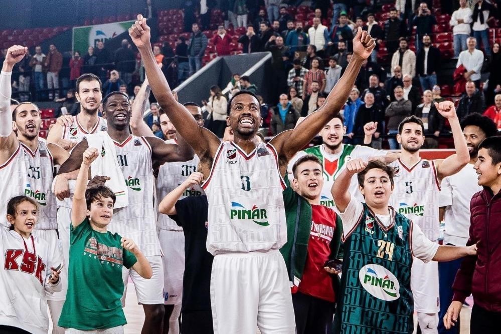 BASKETBOL SÜPER LİGİ EKİPLERİNDEN PINAR KARŞIYAKA, BU SEZON ŞİMDİYE KADAR