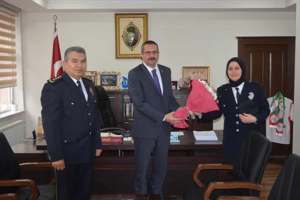 TÜRK POLİS TEŞKİLATI’NIN 178. YILDÖNÜMÜ NEDENİYLE HAVRAN İLÇE EMNİYET MÜDÜRÜ