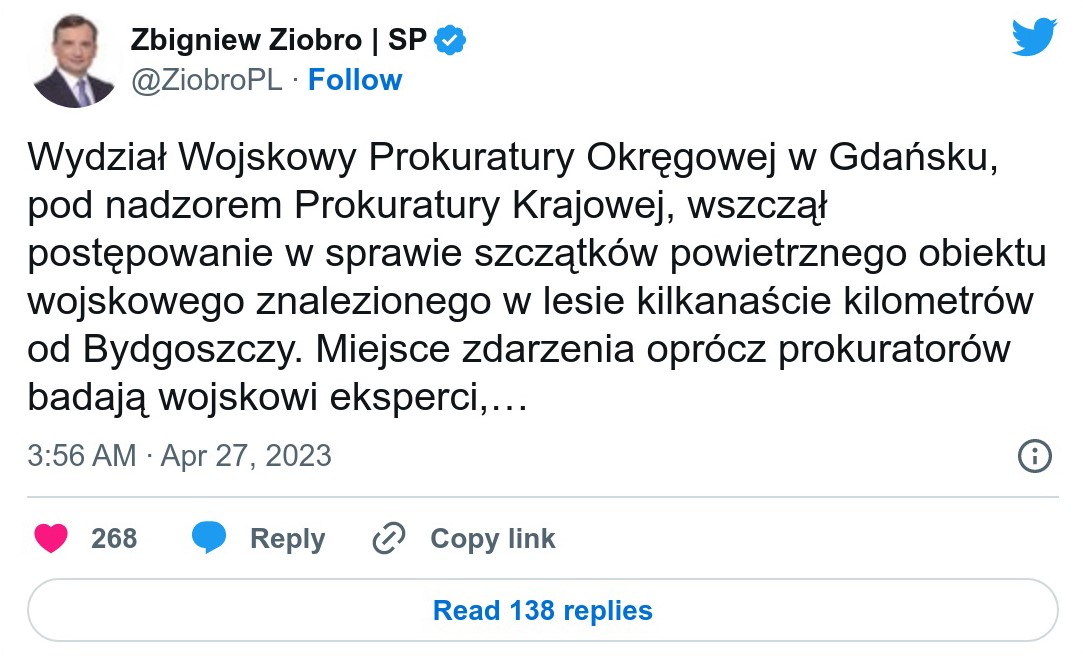 POLONYA'NIN BYDGOSZCZ KENTİ YAKINLARINDAKİ BİR ORMANDA ASKERİ TEÇHİZAT KALINTILARI BULUNDU.