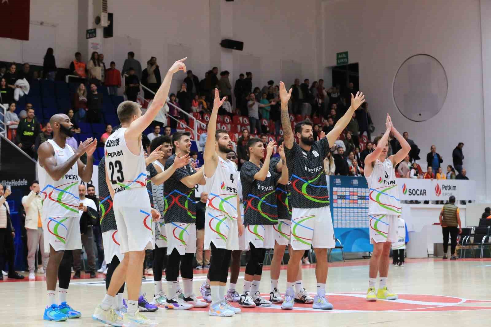 BASKETBOL SÜPER LİGİ’NDE 25. HAFTA ALİAĞA PETKİMSPOR İLE PINAR KARŞIYAKA