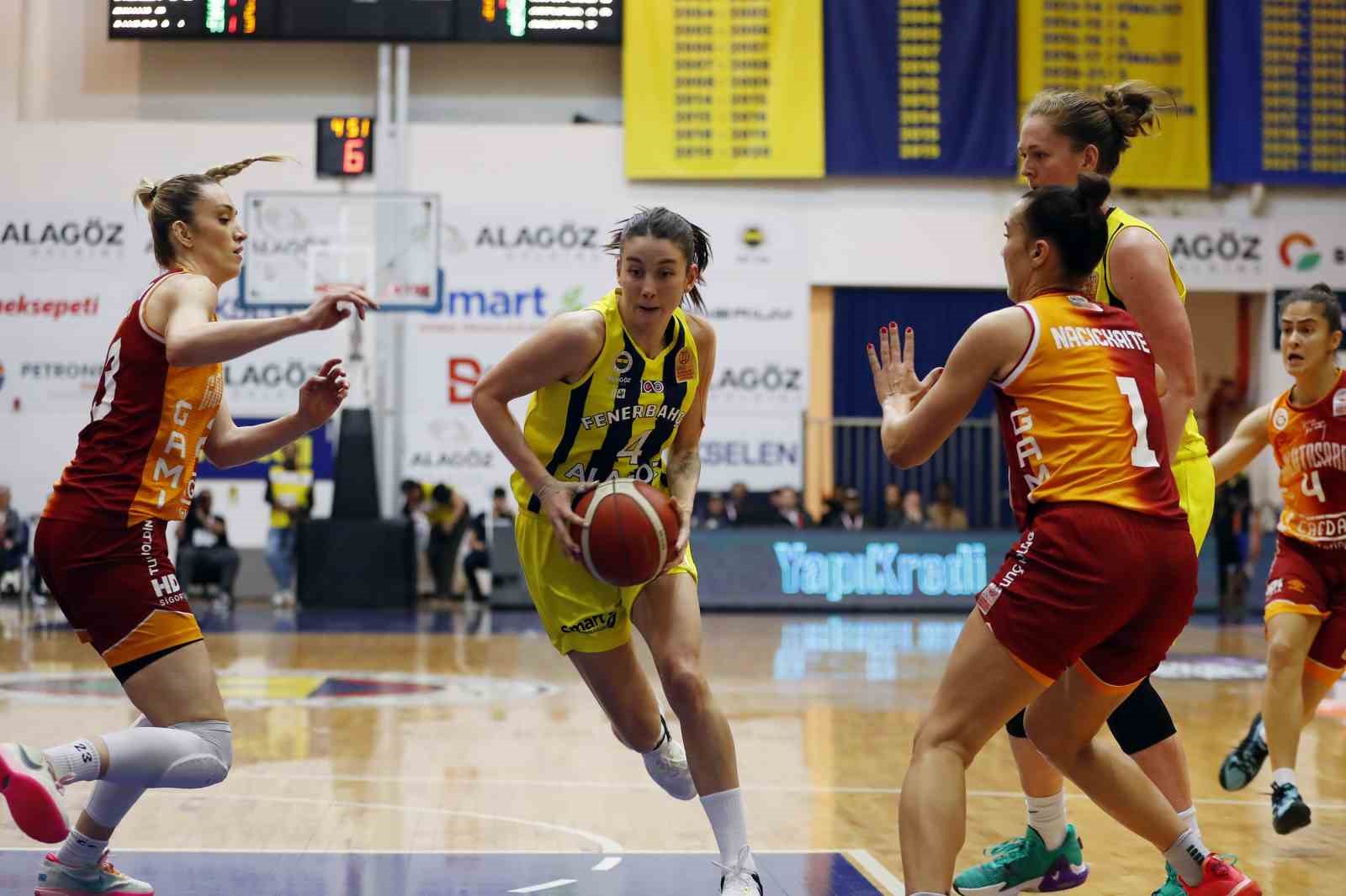 ING KADINLAR BASKETBOL SÜPER LİGİ YARI FİNAL İKİNCİ MAÇINDA GALATASARAY,