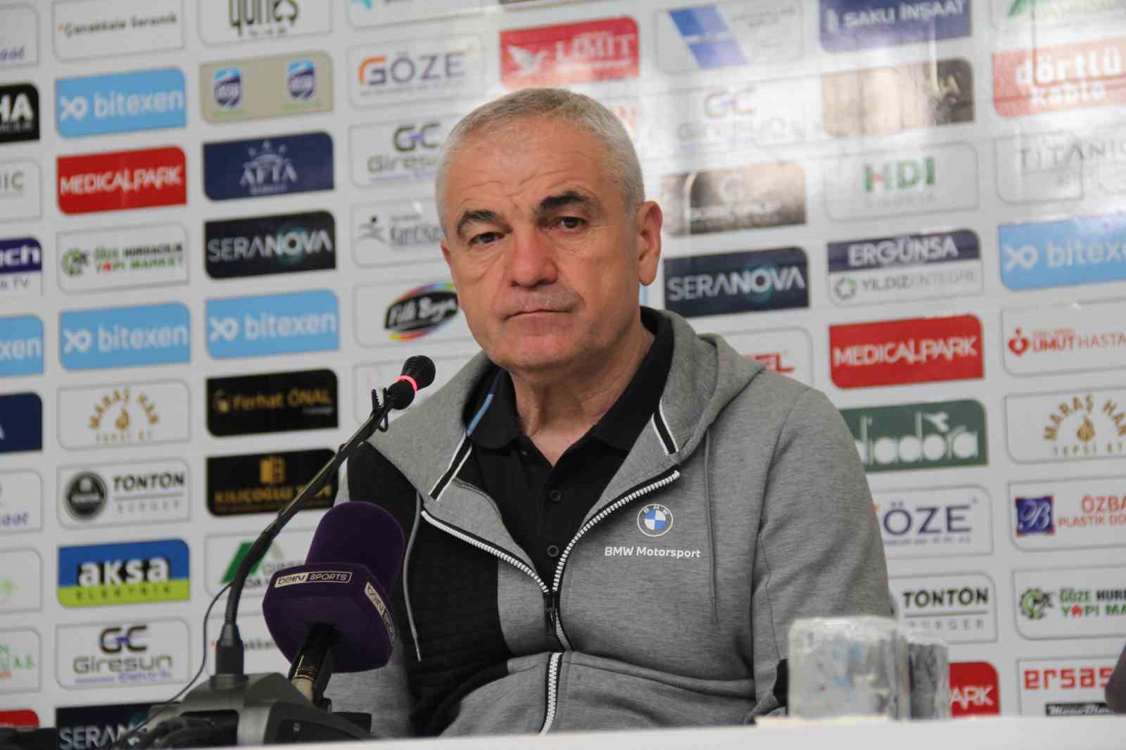 SİVASSPOR TEKNİK DİREKTÖRÜ RIZA ÇALIMBAY, DEPLASMANDA OYNADIKLARI BİTEXEN GRİESUNSPOR MAÇININ