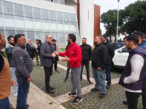 BALIKESİR ROMAN DERNEKLERİ FEDERASYON BAŞKANI OKTAY SÜMERTAŞ, BELEDİYE BAŞKANI'NIN SÖZLERİNİ