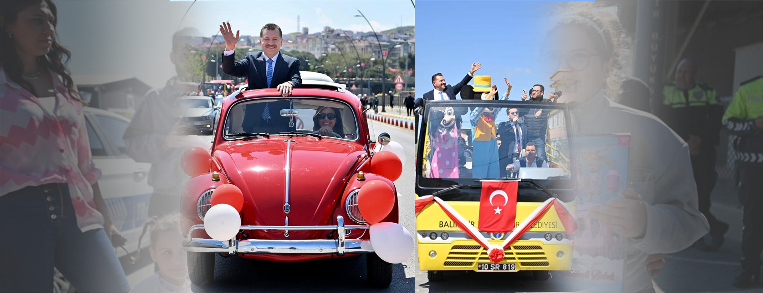 Başkan Yılmaz’dan muhteşem 23 Nisan Korteji
