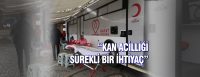 Kızılay aracına Bandırma’da her gün onlarca kişi kan bağışı yapmaya