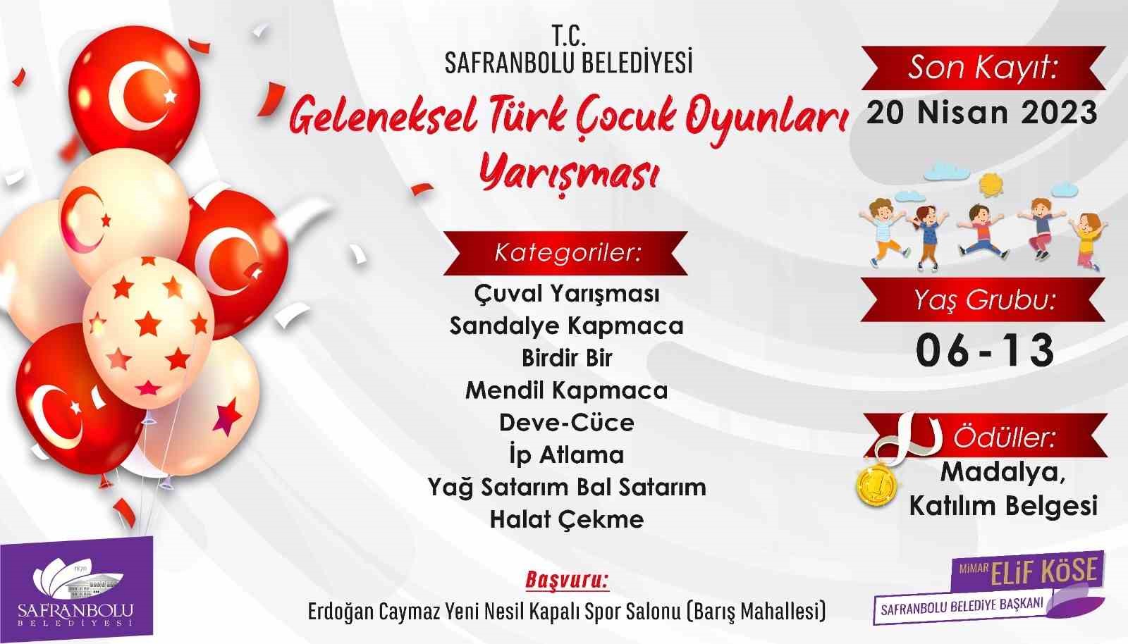 GELENEK VE GÖRENEKLERİN YAŞATILMASI VE ÇOCUKLARA ESKİ TÜRK OYUNLARININ HATIRLATILMASI