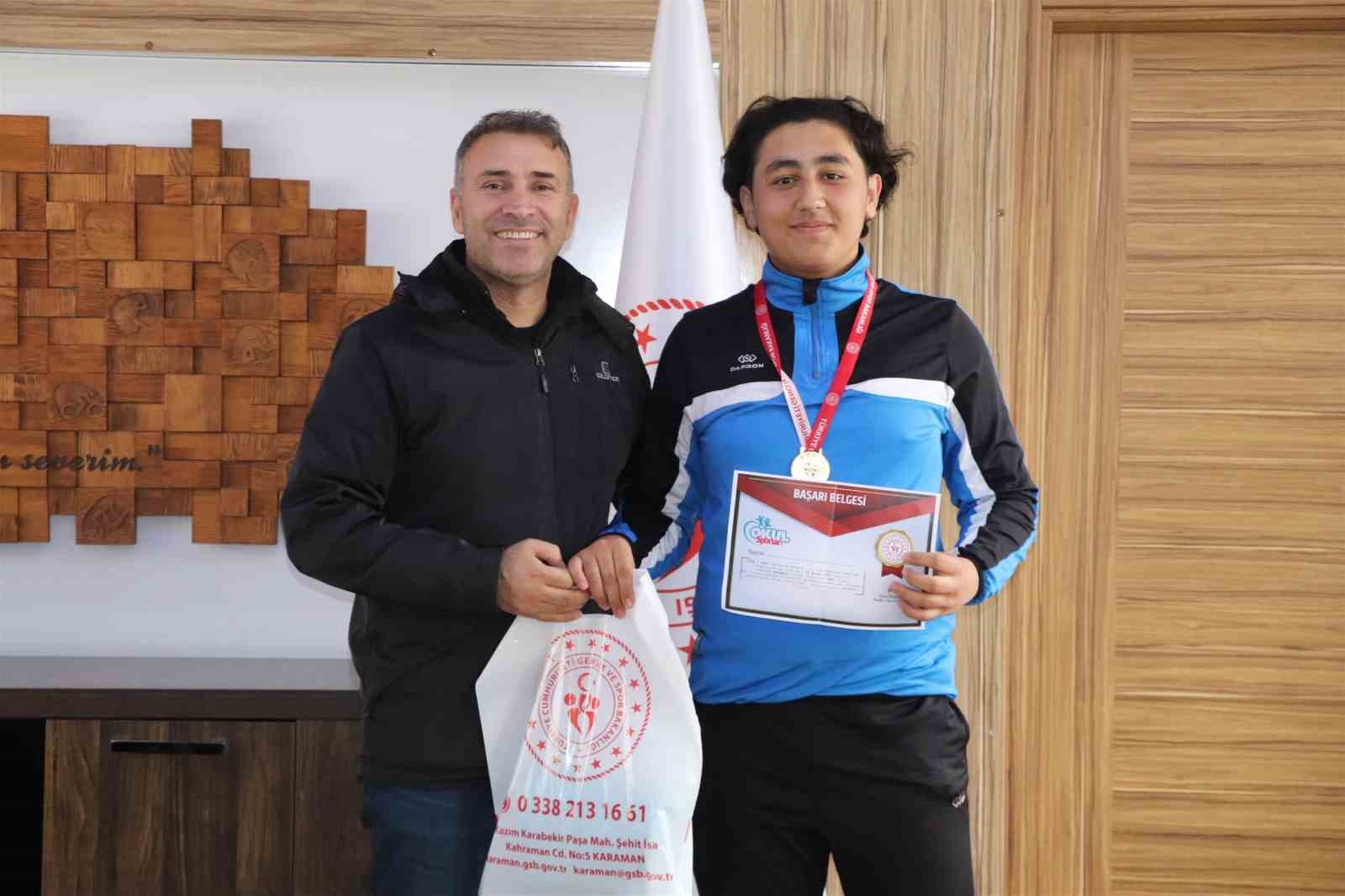 OKUL SPORLARI YILDIZLAR JUDO TÜRKİYE ŞAMPİYONASI’NDA 66 KİLODA ALTIN MADALYA
