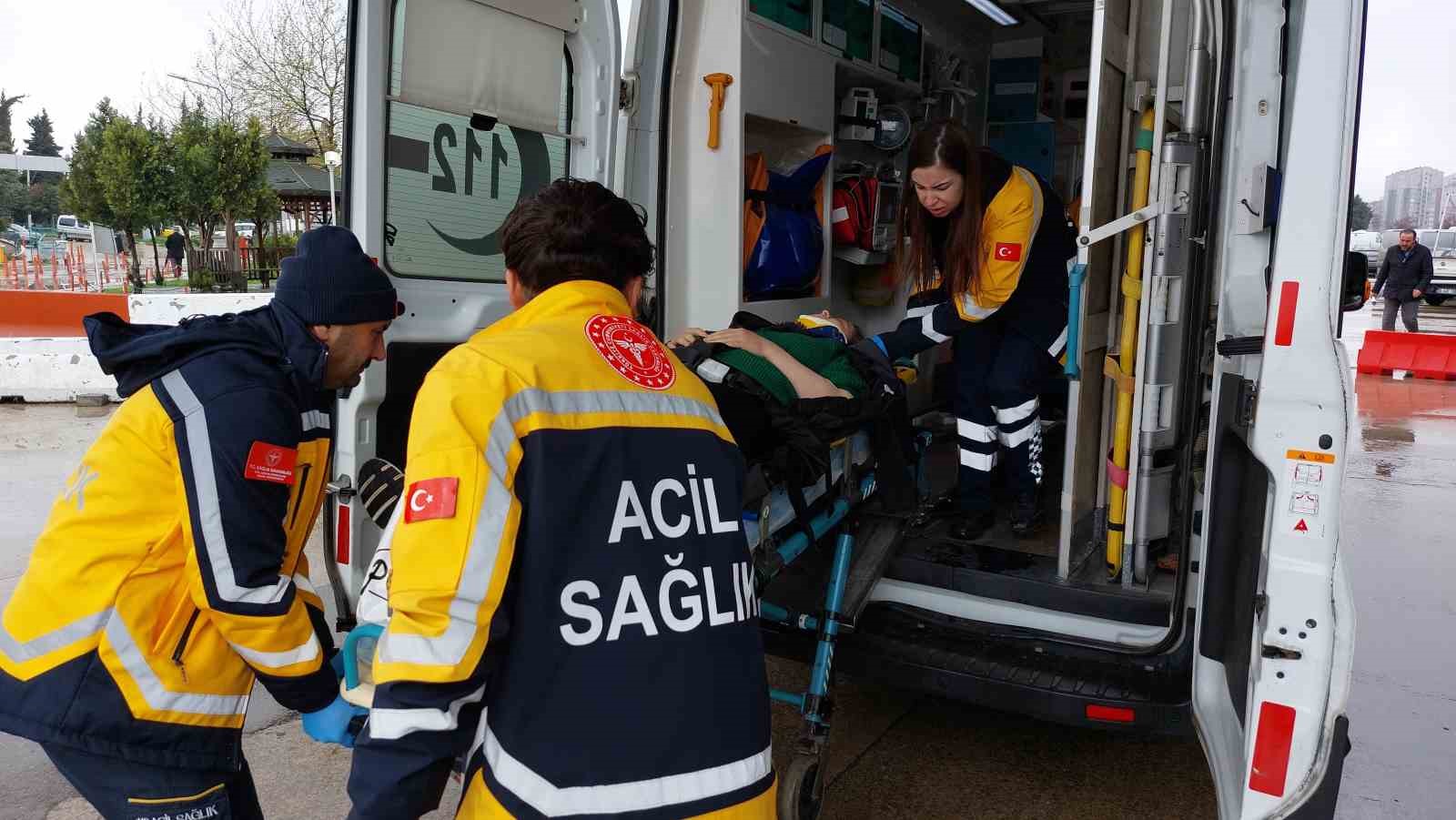 SURİYE UYRUKLU NEDA HEMMAMI 'YA OTOMOBİL ÇARPTI.