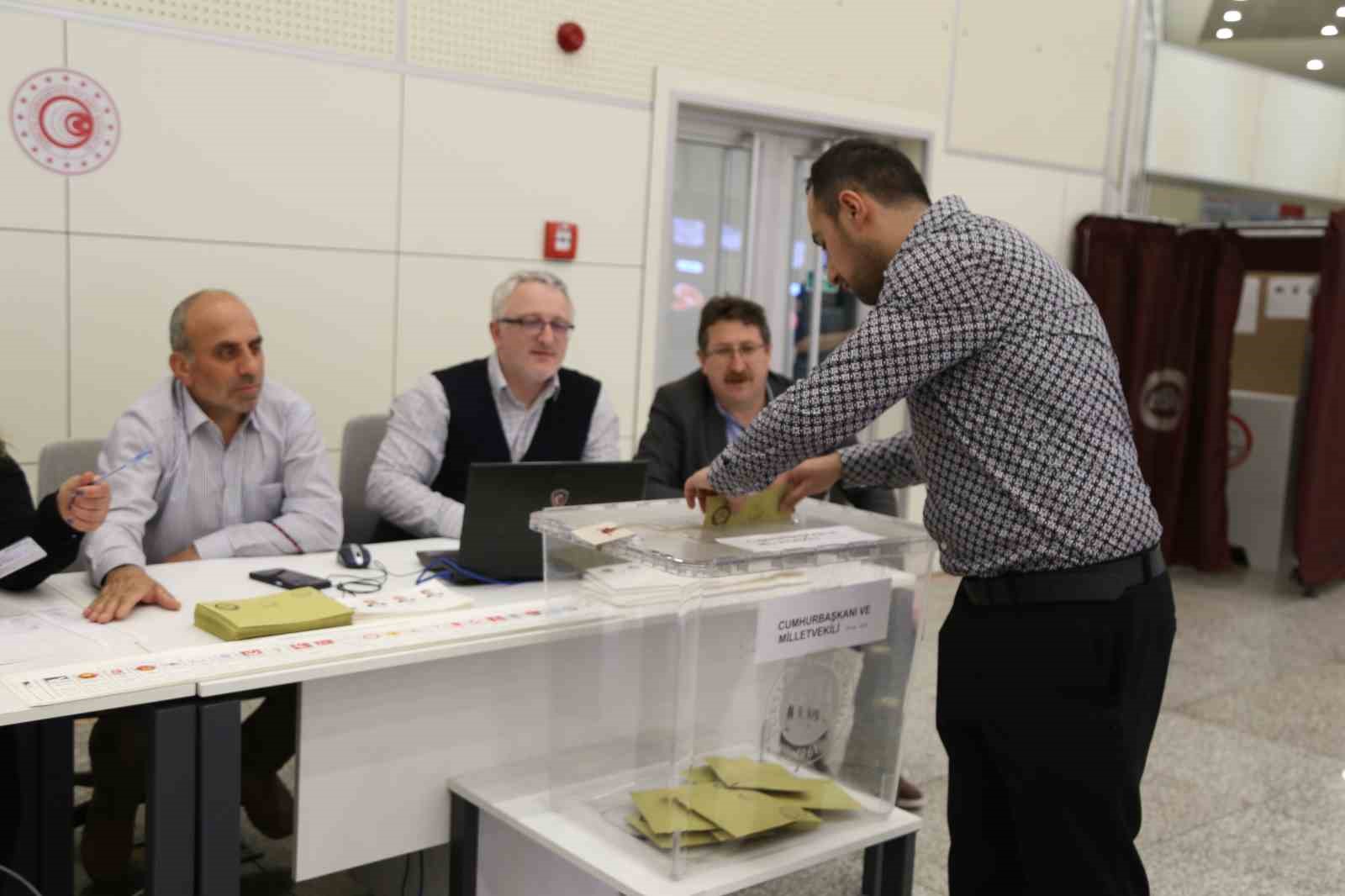 ARTVİN’İN SARP SINIR KAPISINDA, 14 MAYIS'TA YAPILACAK CUMHURBAŞKANI VE 28.