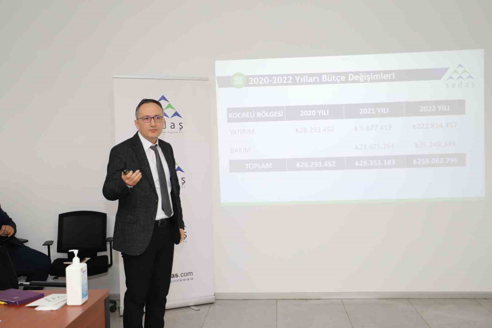 SEDAŞ ÜST YÖNETİM EKİBİNİN, MUHTAR DERNEK BAŞKANLARI İLE YAPTIĞI ETKİN