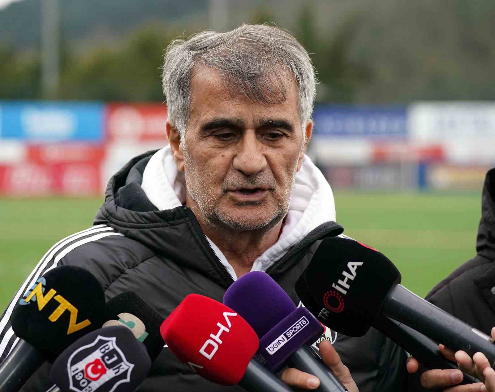 BEŞİKTAŞ TEKNİK DİREKTÖRÜ ŞENOL GÜNEŞ, MERKEZ HAKEM KURULU BAŞKANI LALE