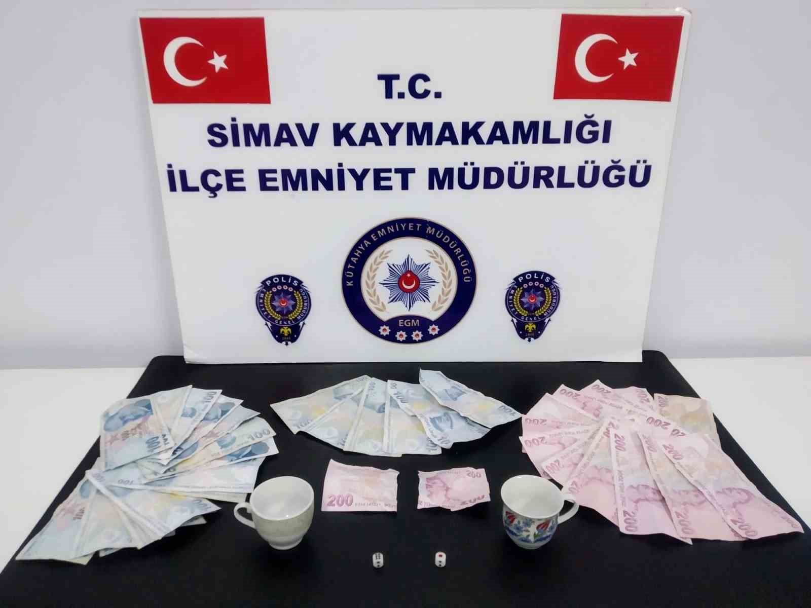 SİMAV’DA KUMAR OPERASYONU