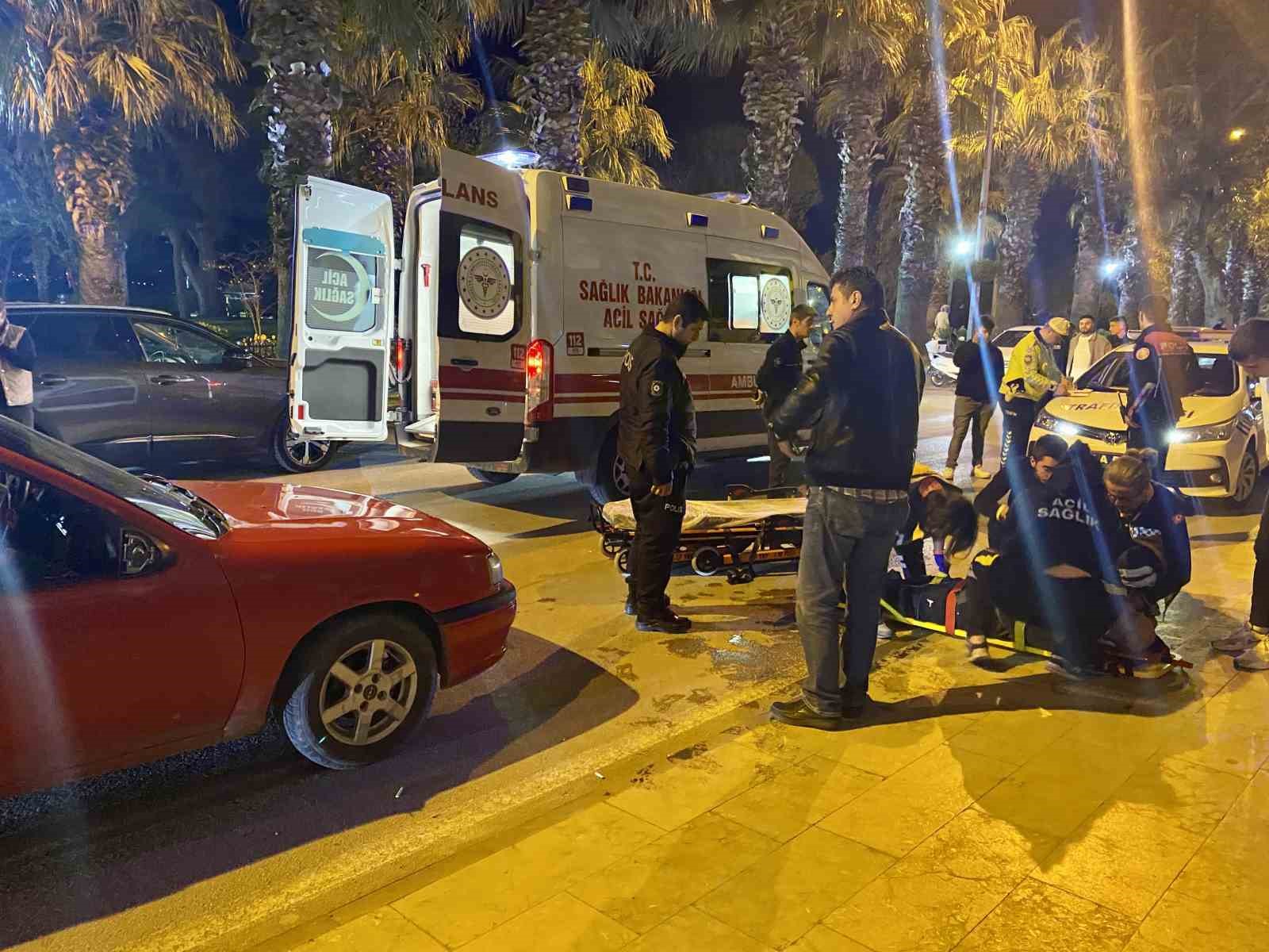 SİNOP’TA MEYDANA GELEN TRAFİK KAZASINDA OTOMOBİLİN ÇARPTIĞI YAYA YARALANDI (BERKAN