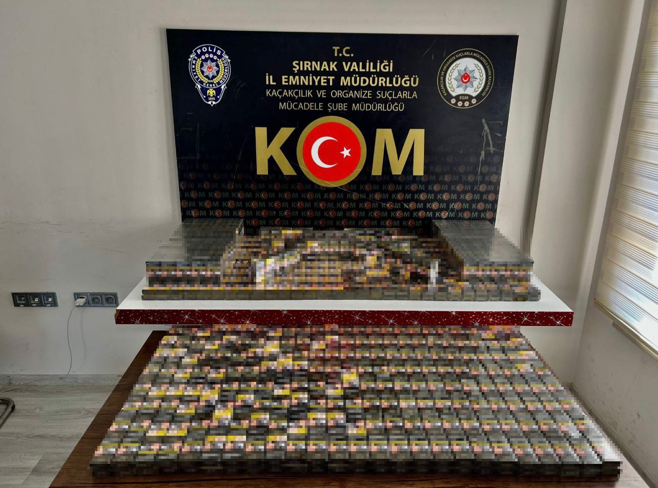 ŞIRNAK VE İLÇELERİNDE DÜZENLENEN ASAYİŞ VE KAÇAK ÜRÜN OPERASYONUNDA 24