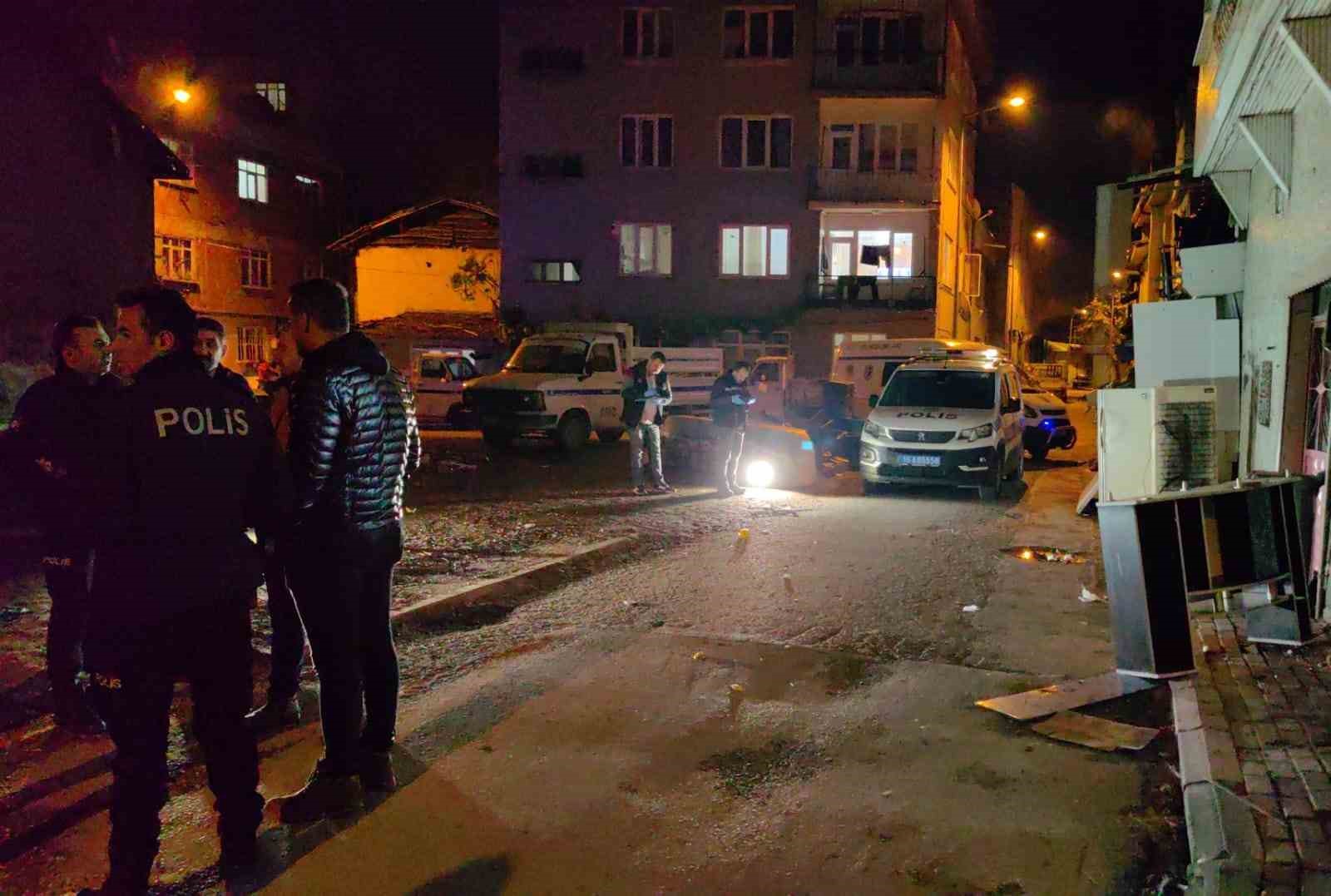 BURSA'NIN  İNEGÖL İLÇESİ YENİCE MAHALLESİNDE MEYDANA GELEN OLAYDA SOKAK