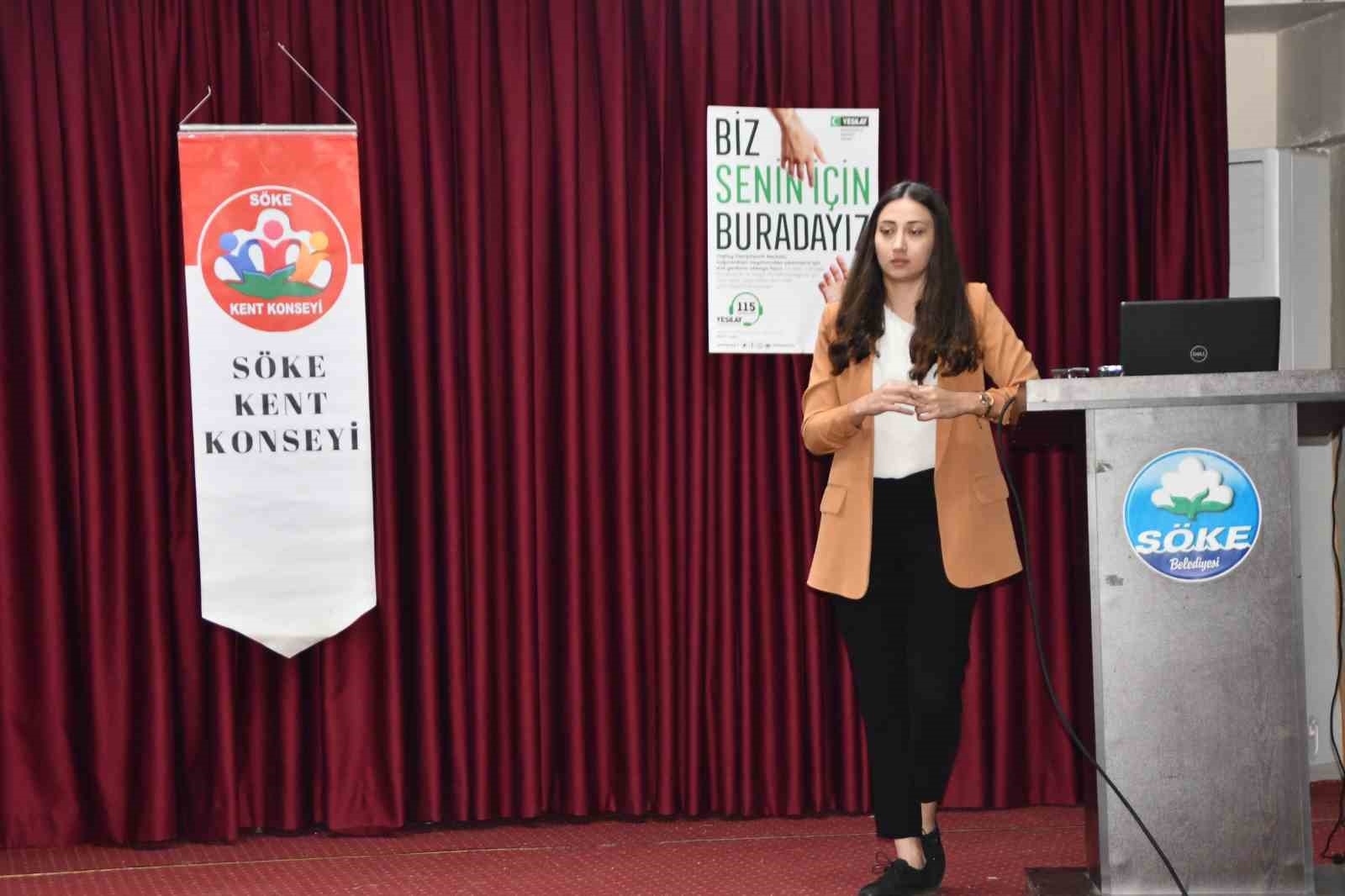 SÖKE KENT KONSEYİ’NDEN ‘BAĞIMLILIK’ SEMİNERİ