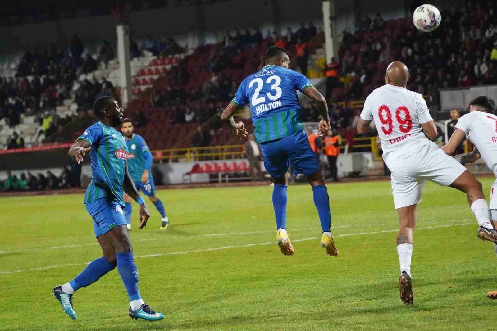 SPOR TOTO 1.LİG'İN 32. HAFTASINDA BOLUSPOR, KONUK ETTİĞİ ÇAYKUR RİZESPOR’A