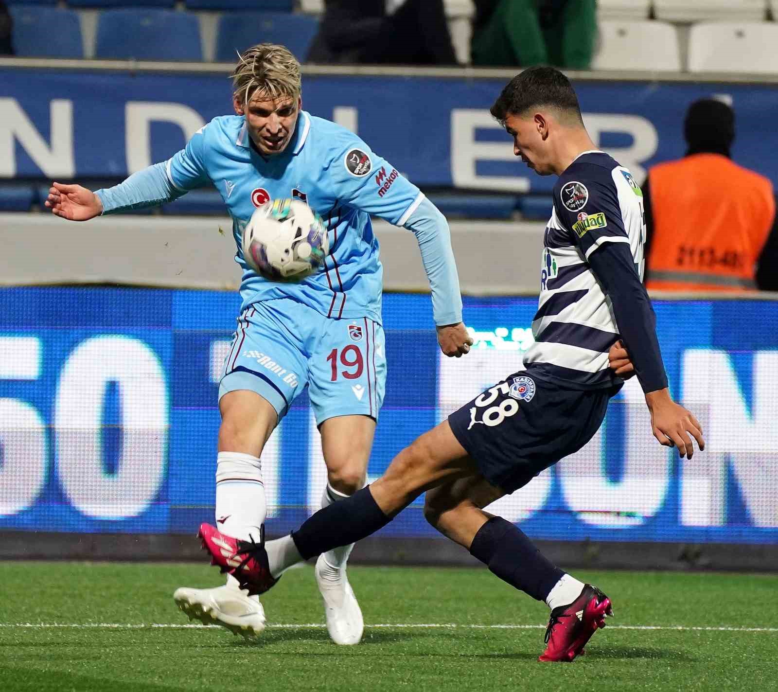 KASIMPAŞA, SPOR TOTO SÜPER LİG’İN 28. HAFTASINDA SAHASINDA TRABZONSPOR İLE