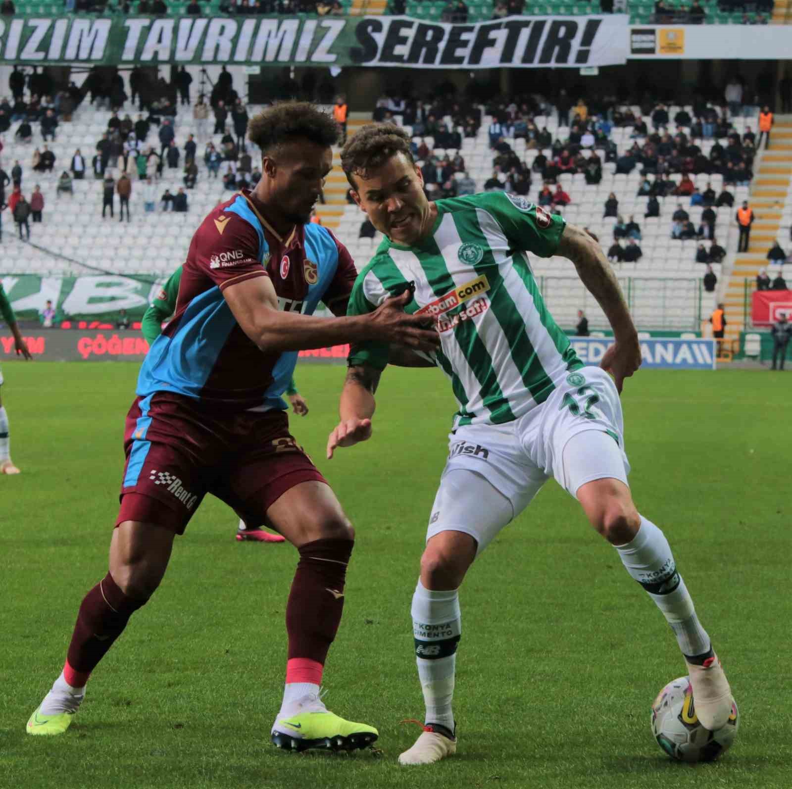 SPOR TOTO SÜPER LİG’İN 32. HAFTASINDA KONYASPOR, TRABZONSPOR’U AĞIRLADI. KARŞILAŞMA