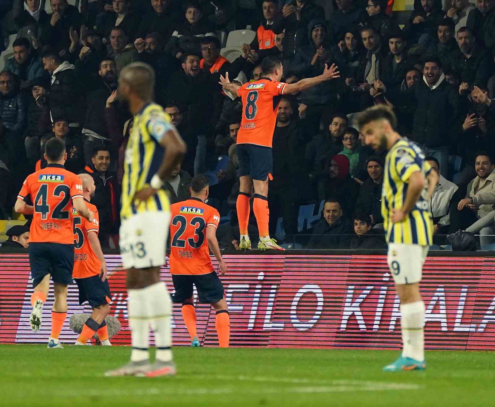 SPOR TOTO SÜPER LİG’İN 30. HAFTASINDA MEDİPOL BAŞAKŞEHİR, SAHASINDA FENERBAHÇE