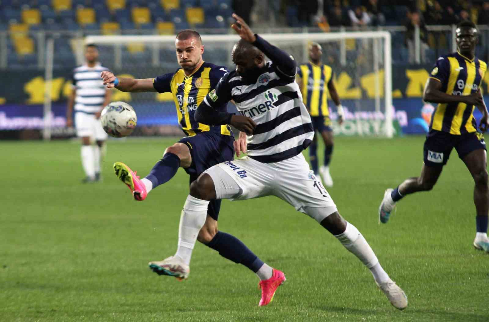 SPOR TOTO SÜPER LİG’İN 32’NCİ HAFTASINDA MKE ANKARAGÜCÜ, SAHASINDA KASIMPAŞA