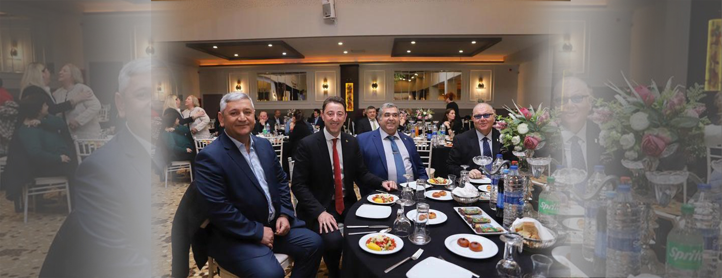 Bandırma Belediyesi Ramazan ayı dolayısıyla esnaf ve meslek oda başkanları,  muhtarlar