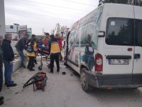 SUSURLUK'TA TRAFİK KAZASINDA, 1 KİŞİ YARALANDI