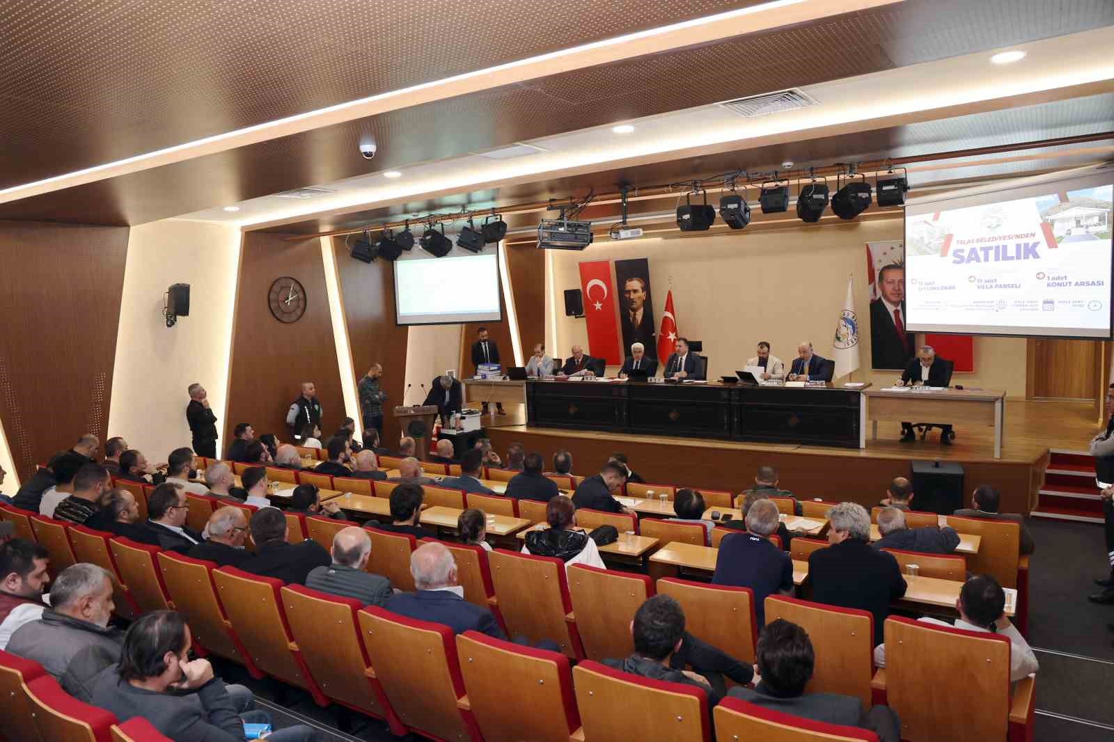 MÜLKİYETİ TALAS BELEDİYESİ’NE AİT 13 ADET DAİRE, 19 ADET VİLLA
