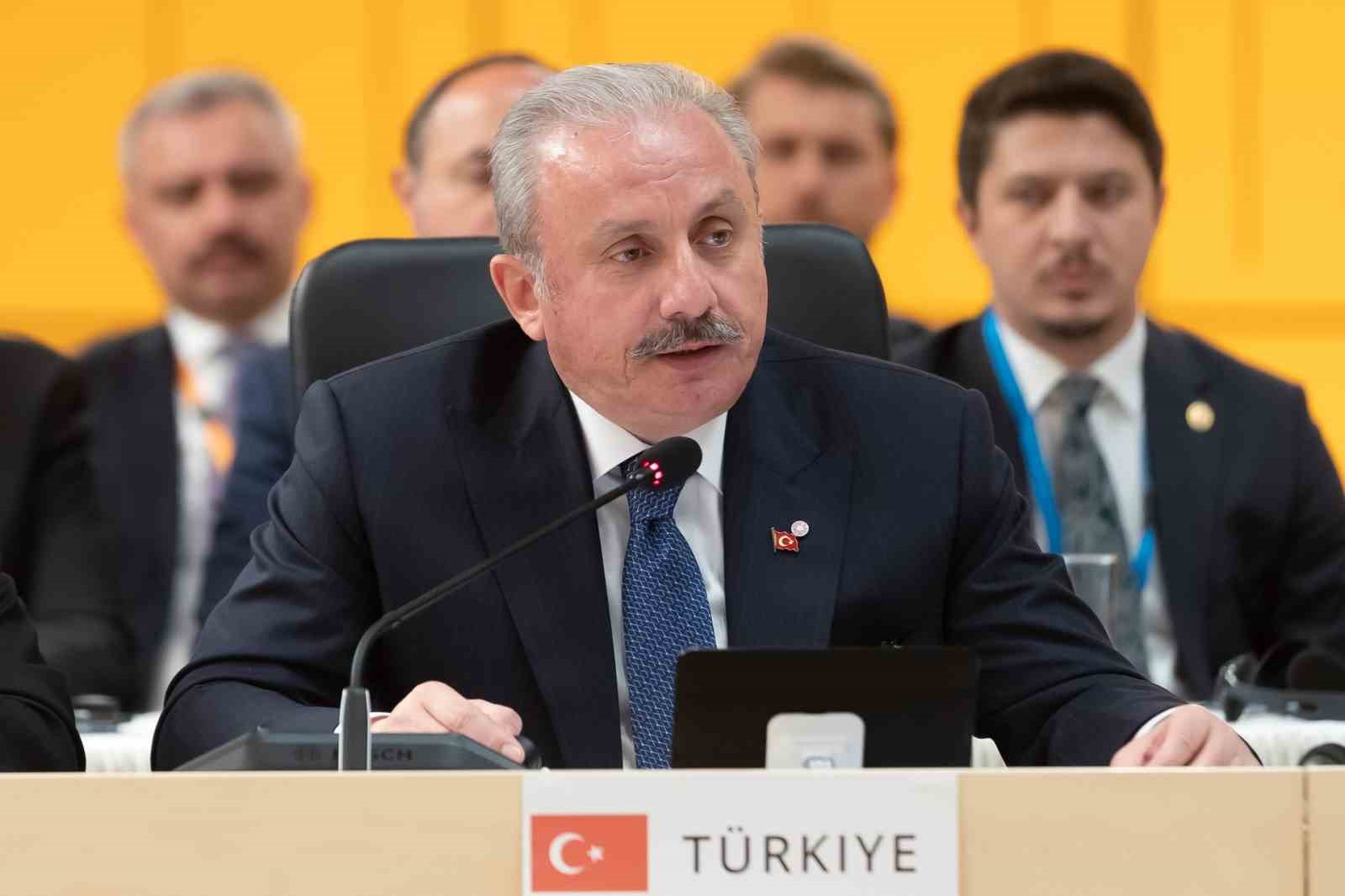 TBMM BAŞKANI PROF. DR. MUSTAFA ŞENTOP, AVRUPA BİRLİĞİNİN (AB) BİR