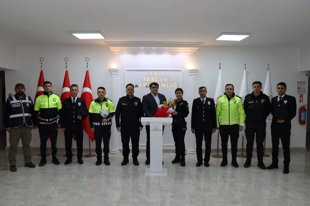TERCAN’DA POLİS HAFTASI KUTLANDI
