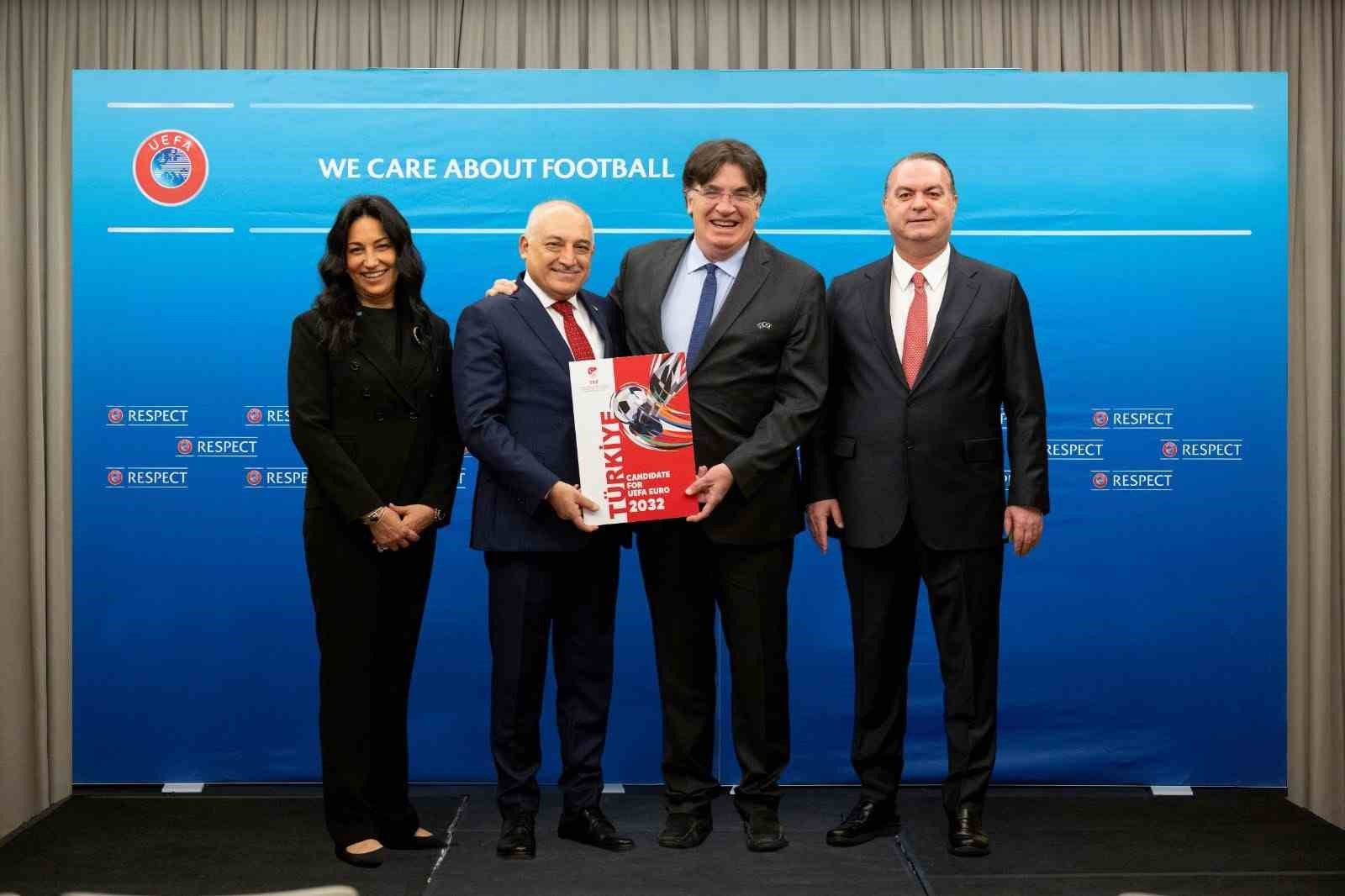 TÜRKİYE FUTBOL FEDERASYONU, 2028 VE 2032 AVRUPA FUTBOL ŞAMPİYONALARINA EV