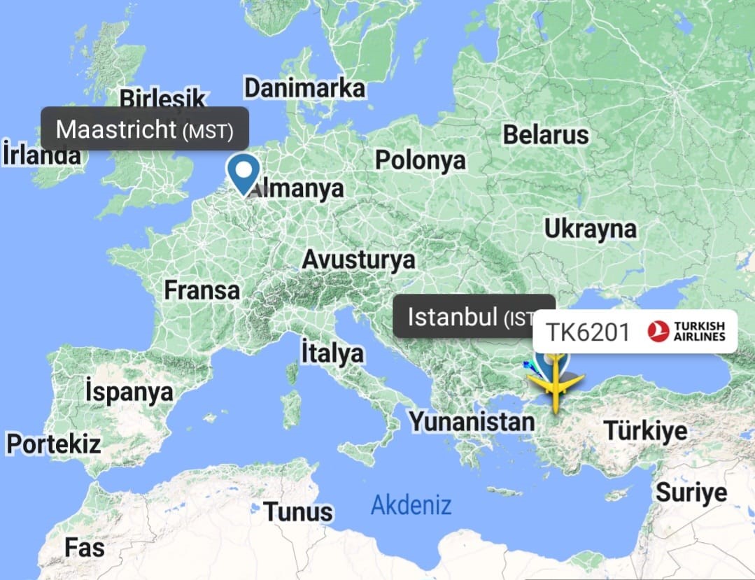 TURKİSH CARGO’NUN TK6201 SEFER SAYILI  AİRBUS A330 TİPİ KARGO