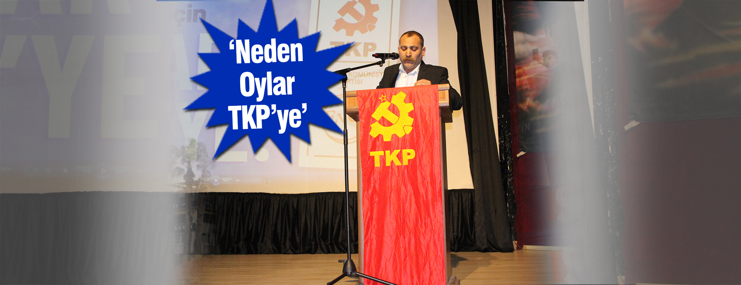 Türkiye Komünist Partisi (TKP) Barış Manço Kültür Merkezi’nde ‘Neden Oylar