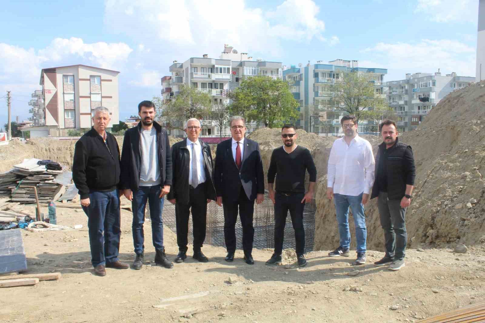 SÖKE TİCARET BORSASI, ANAOKULU İNŞAATINI YAKINDAN TAKİP EDİYOR