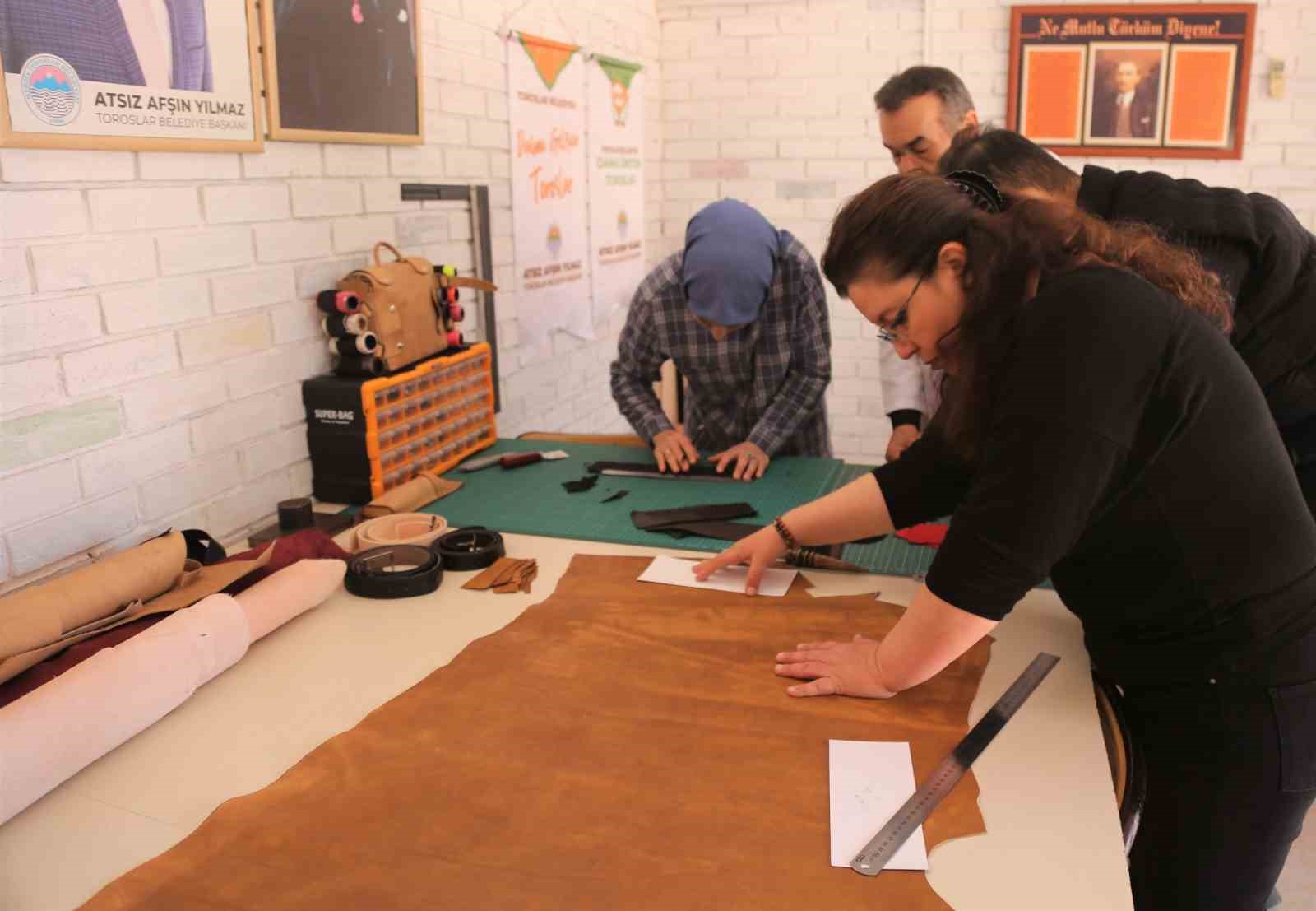 TOROSLAR TEKNİK VE MESLEKİ EĞİTİM KURSLARI (TORTEK) BÜNYESİNDEKİ DERİ İŞLEMECİLİĞİ