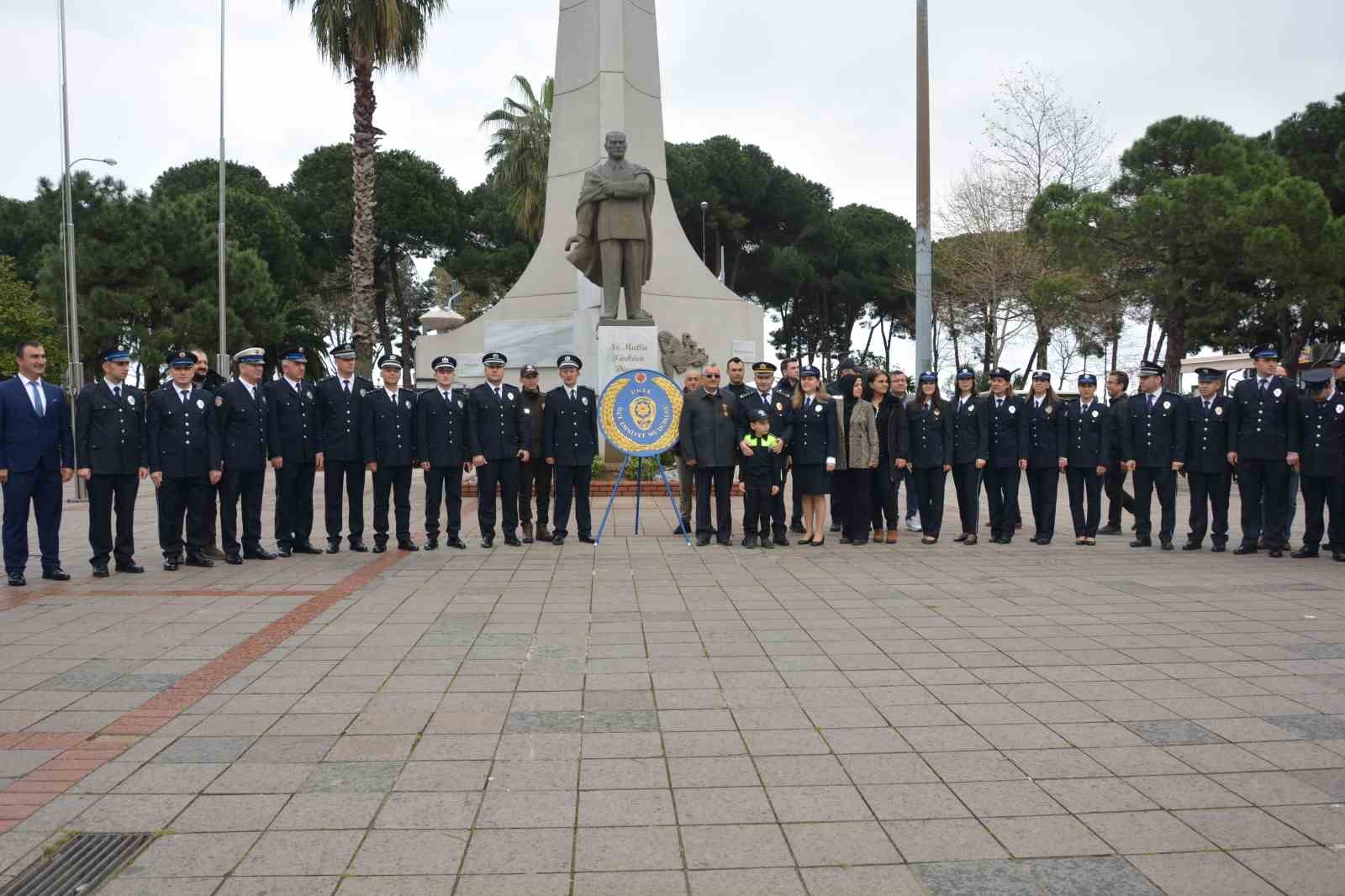 ORDU’NUN ÜNYE İLÇESİNDE TÜRK POLİS TEŞKİLATI’NIN 178. KURULUŞ YIL DÖNÜMÜ