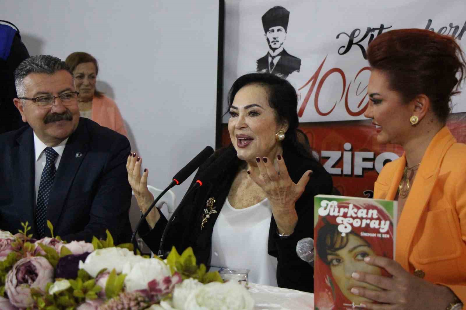 TÜRK SİNEMASININ SULTANI TÜRKAN ŞORAY, AMASYA’NIN MERZİFON İLÇESİNDE DÜZENLENEN 6.