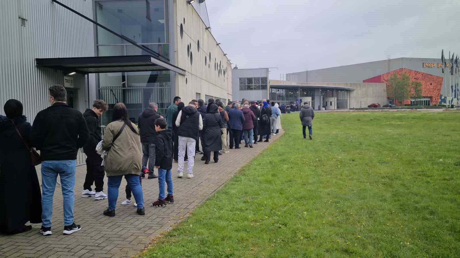 TÜRKİYE’DE 14 MAYIS'TA DÜZENLENECEK CUMHURBAŞKANI VE MİLLETVEKİLİ SEÇİMLERİ İÇİN BELÇİKA'DA