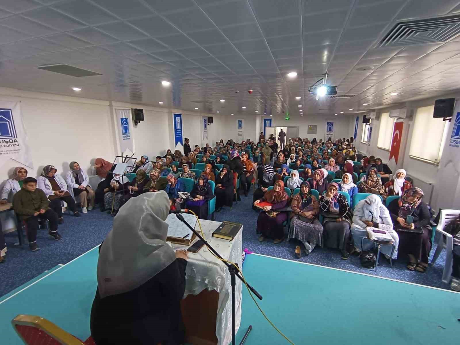 VAN’IN TUŞBA BELEDİYESİ, BİN AYDAN DAHA HAYIRLI OLAN MÜBAREK ‘KADİR