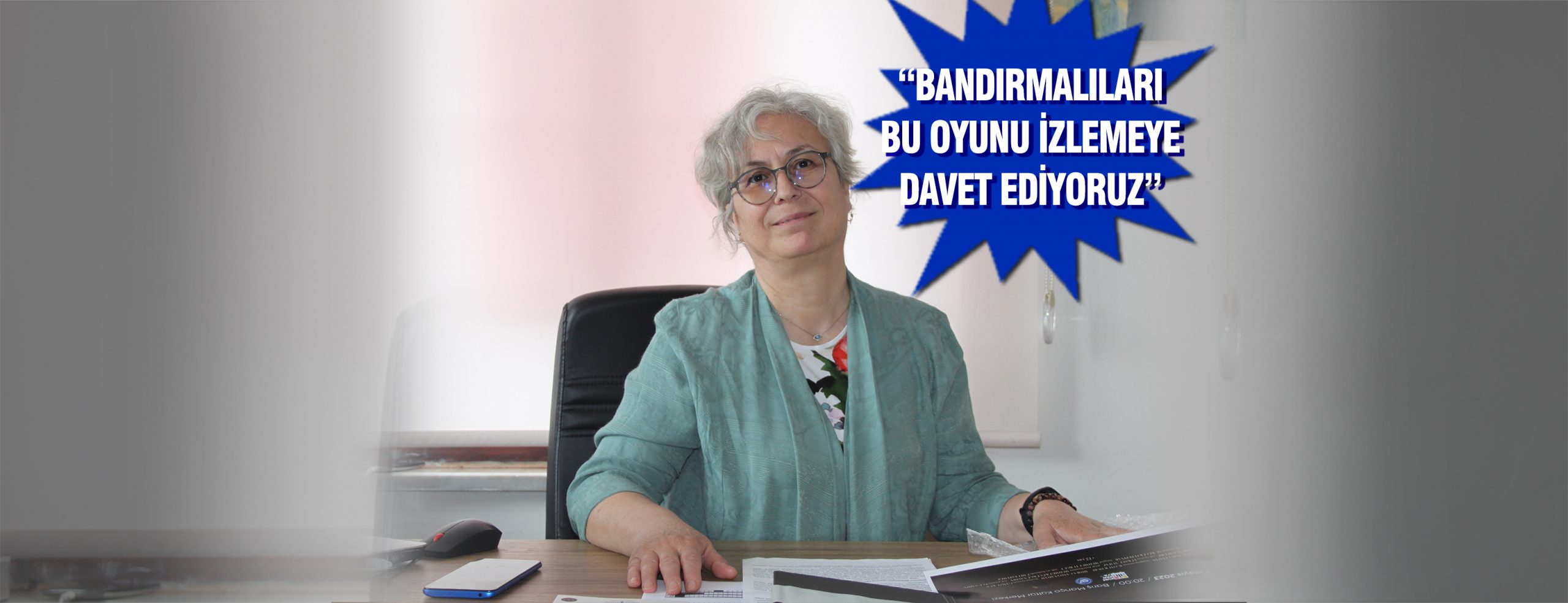 Kadın Dayanışma Derneği, ünlü oyuncu Şenay Gürler’in tek kişilik oyunu