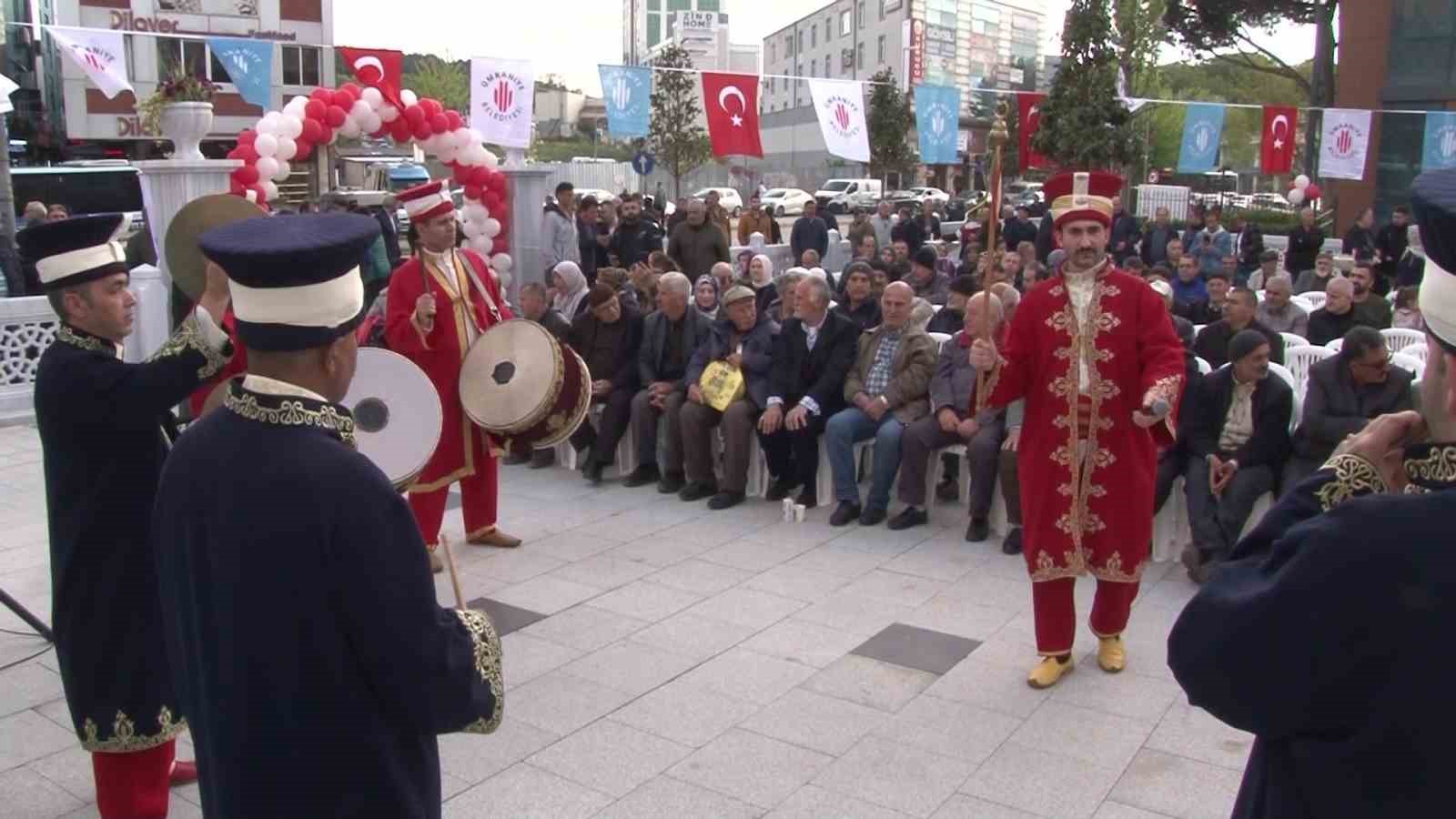 İHYA EDİLEN ADİLE SULTAN ÇEŞMESİ ÜMRANİYE’DE YOĞUN İLGİ İLE AÇILDI