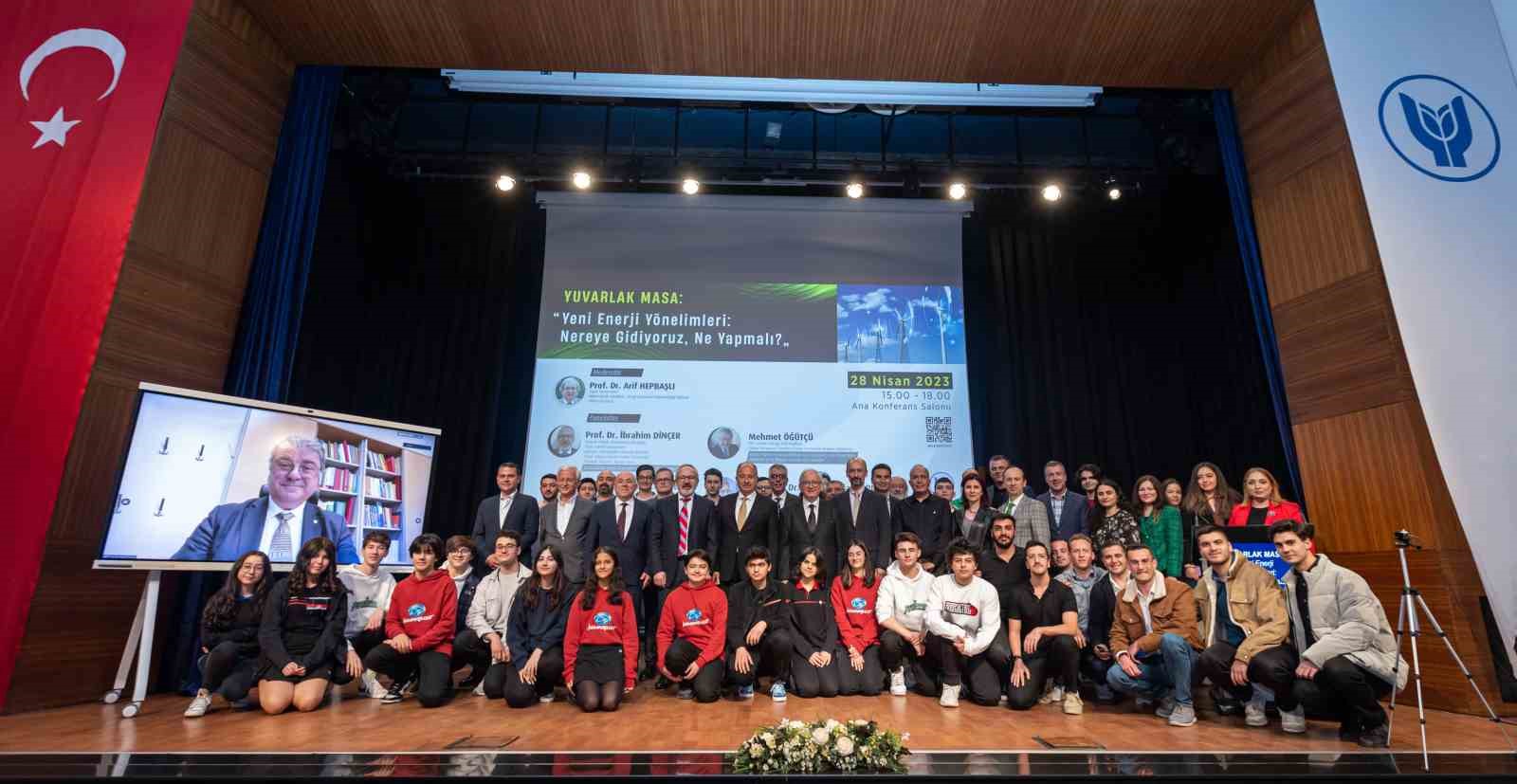 YAŞAR ÜNİVERSİTESİNİN DÜZENLEDİĞİ “YUVARLAK MASA: YENİ ENERJİ YÖNELİMLERİ: NEREYE GİDİYORUZ,