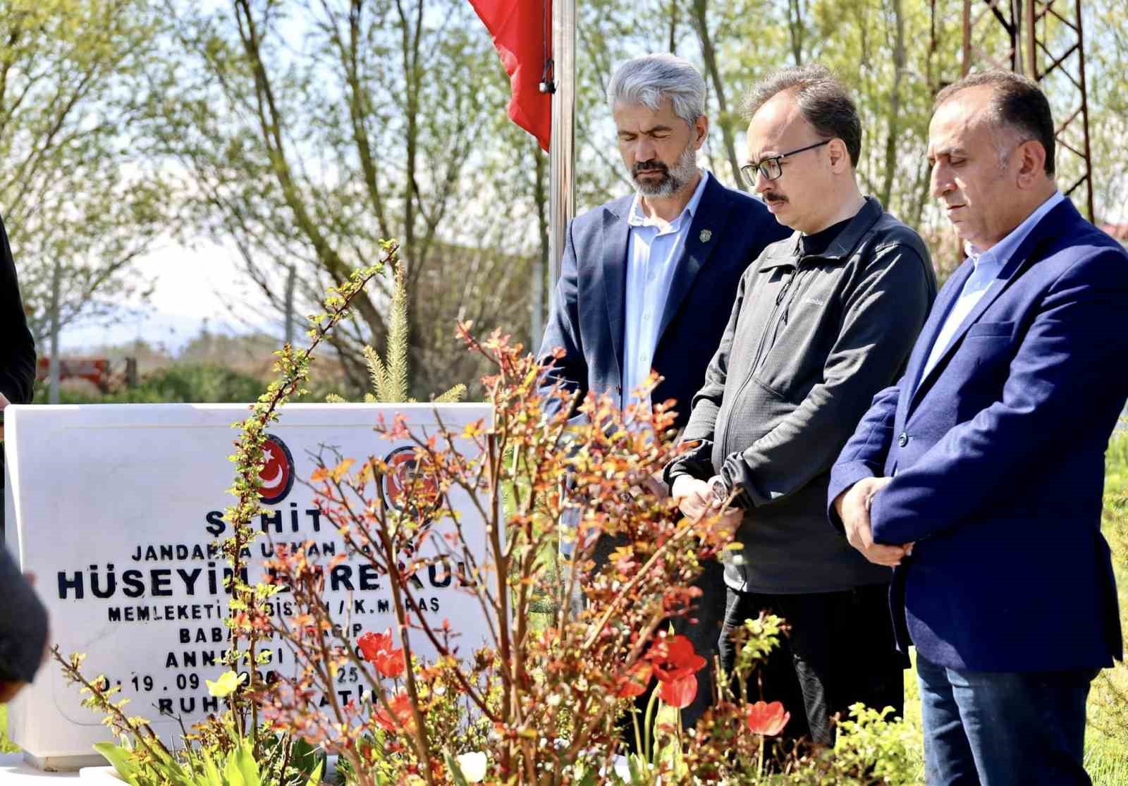 BİLECİK VALİSİ DR. KEMAL KIZILKAYA, ELBİSTANLI ŞEHİDİ ŞAHADETİNİN YIL DÖNÜMÜNDE