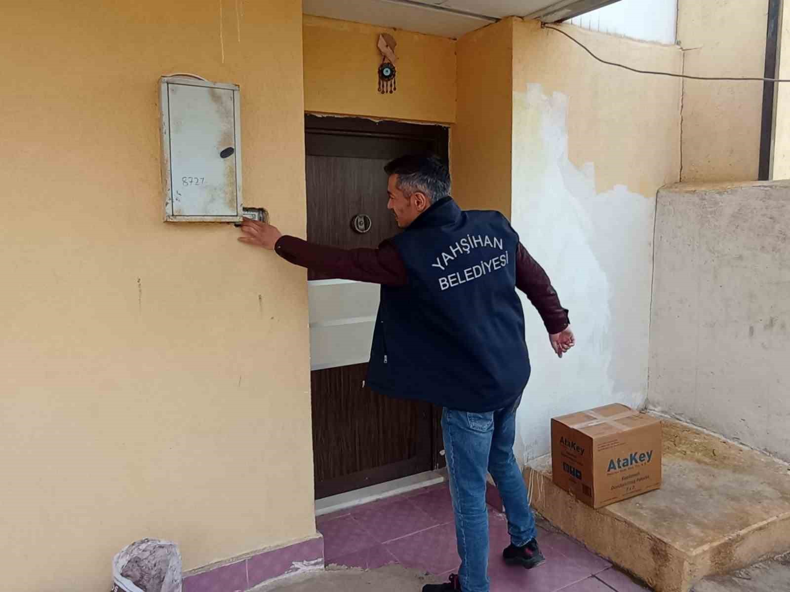 YAHŞİHAN BELEDİYESİ, HER SENE OLDUĞU GİBİ BU YILDA İLÇEDE YAŞAYAN