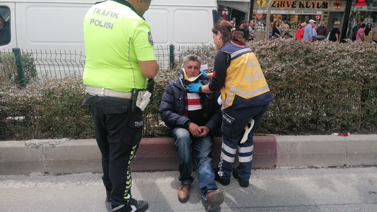 KAZADA, ÇARPMANIN ŞİDDETİYLE ATV’NİN ÜZERİNDEN DÜŞEN ATV SÜRÜCÜSÜ HÜSEYİN UZUN,