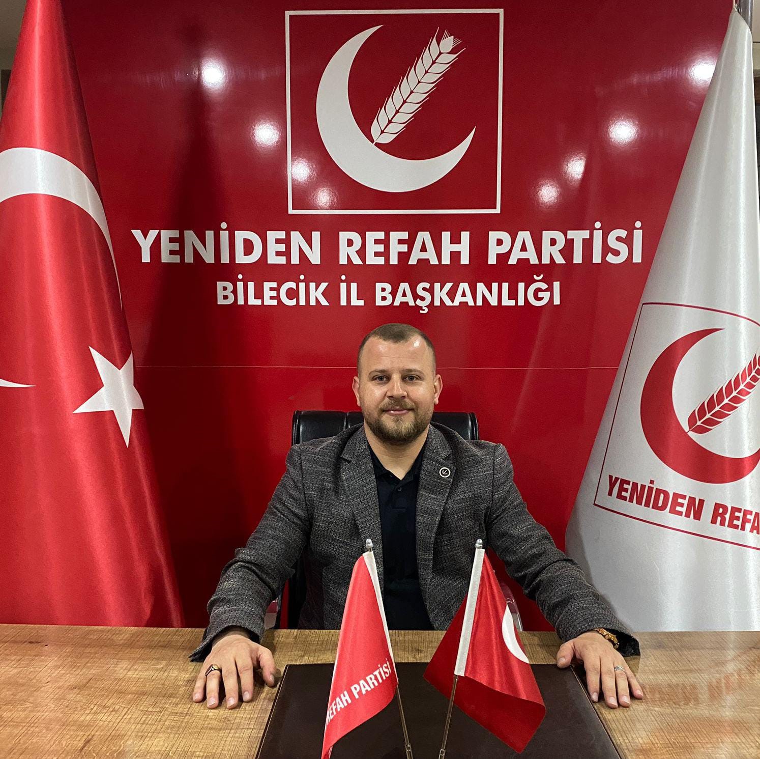 YENİDEN REFAH PARTİSİ BİLECİK İL BAŞKANI CAFER ARSLANBOĞA'NIN İSTİFASININ ARDINDAN