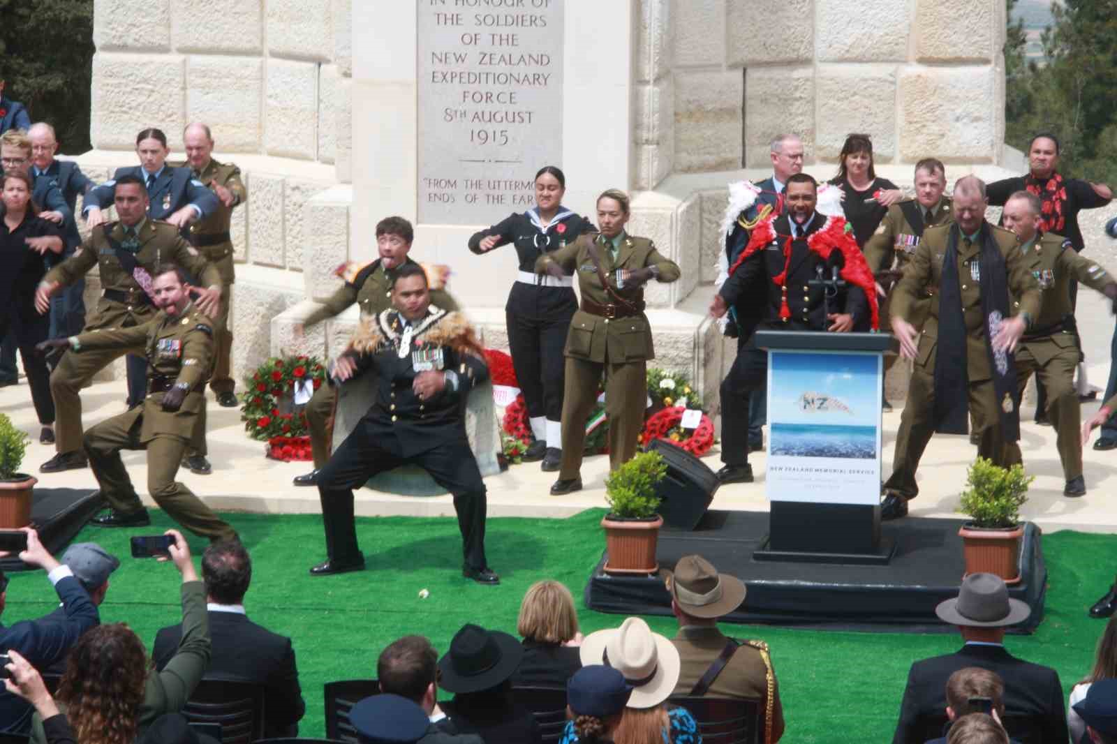 ÇANAKKALE KARA SAVAŞLARI'NIN 108. YIL DÖNÜMÜ NEDENİYLE CONKBAYIRI'NDA DÜZENLENEN ANMA